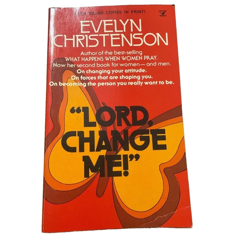 Lord, Change Me by Evelyn Christenson Paperback Vintage (1980)‎